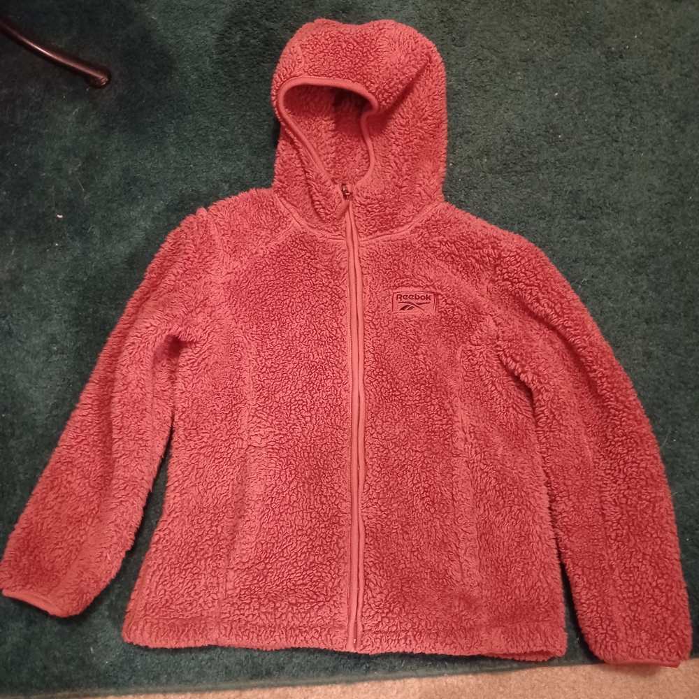 Fuzzy Reebok jacket
